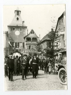 Visite du futur Président Millerand