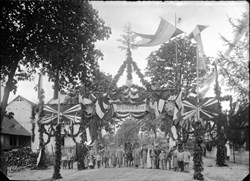Visite Guillaume II au Mont Ste Odile le 3 mai 1899