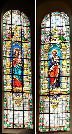 Eglise Saint-Etienne - Vitraux