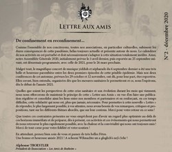 Les "Lettres aux Amis".