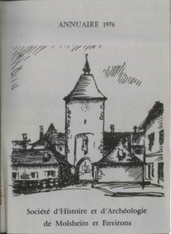Extrait annuaire SHAME 1976 : Rosheim au 18ème siècle