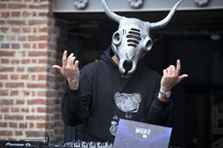 Dj Bufalo a mis l'ambiance lors de la convention.