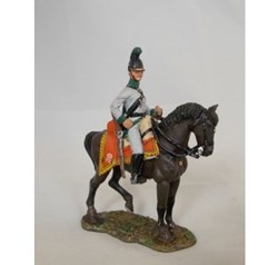 Homme de troupe Chasseur Jager Autrichien 1800