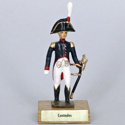 Général Contades sur socle bois