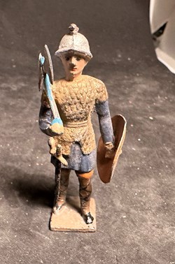 Franc avec hache (francisque), cotte dorée