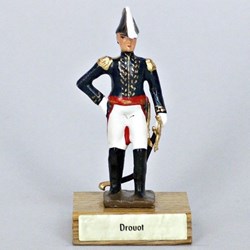 Général Drouot sur socle bois