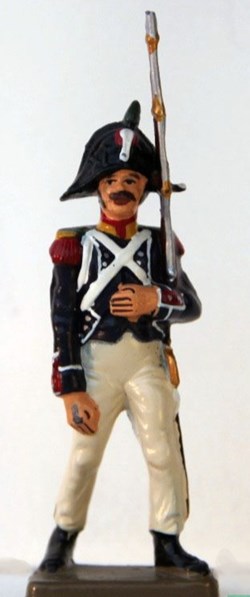 Soldat des 10 -ème infanterie légère Règlementaire.