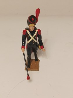 Artilleur de la garde avec boutefeu (mèche)