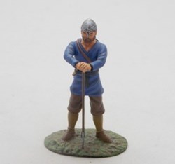 Homme a pied anglais XIe siècle