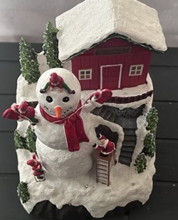 Bonhomme de neige géant
