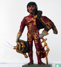 Joachim Murat en costume rouge