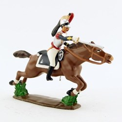 Cuirassier, bras et sabre en avant (charge de Friedland)