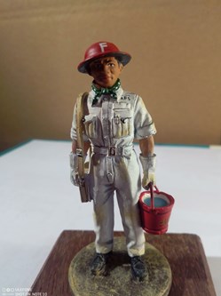 Pompier auxiliaire de Singapour, 1941
