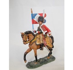 Porte drapeau Chasseur de la garde impériale 1808