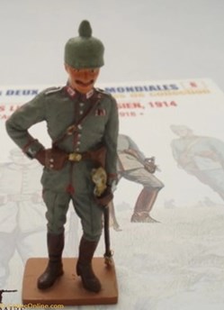 Lieutenant Prussien Allemagne 1914