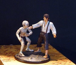 Frodon et Gollum