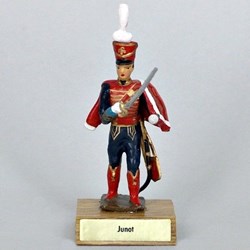 Général Junot sur socle bois