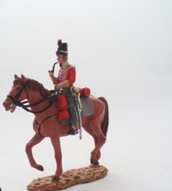 Officier de dragons Grande Bretagne 1809