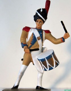Le tambour de la division des grenadiers et voltigeurs d'Oudinot