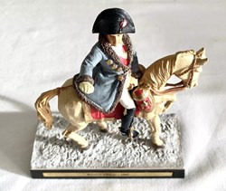Napoléon Bonaparte à Cheval. Bataille d'Eylau 1807