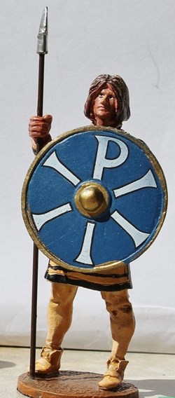 Fantassin de la garde impériale Byzantine milieu du IV Emme siècle