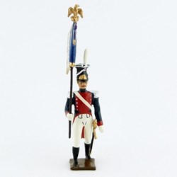 Drapeau des grenadiers polonais, légion du nord (1806)