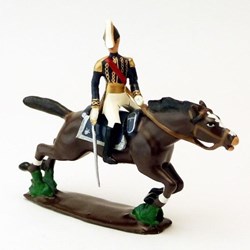 Général Nansouty à cheval, épée en bas