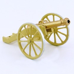Canon Autrichien (jaune) et ses accessoires