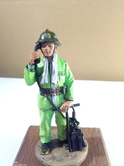 Pompier militaire Chinois Pékin, 2002