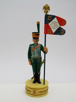 Porte Etendard 5 me régiment chasseurs à cheval