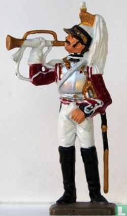 Le trompette du 13 -ème régiment de cuirassier
