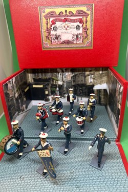 Bagad de Lann-Bihoué'' (tenue d'hiver) Diorama