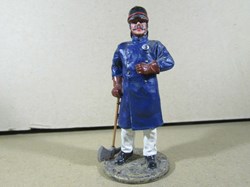 Le pompier de Berlin en tenue d'intervention 1860