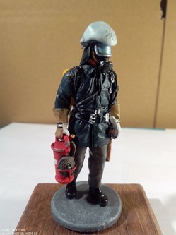Pompier Allemand RDA Berlin Est, 1985