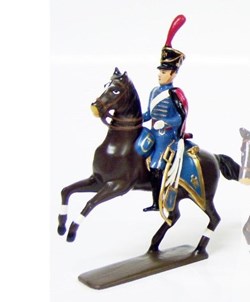 Officier du 4e régiment de hussards (1808)