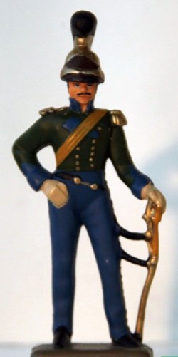 Officier 5 -ème reg, léger cavalerie