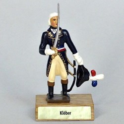 Général Kléber sur socle bois