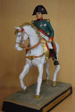 Napoléon Bonaparte à Cheval. Bataille d'Austerlitz 1805