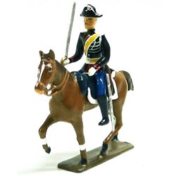 Cavalier des gendarmes à cheval (IIIe république.)