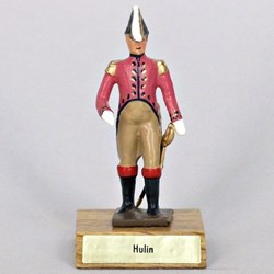 Général Hulin sur socle bois
