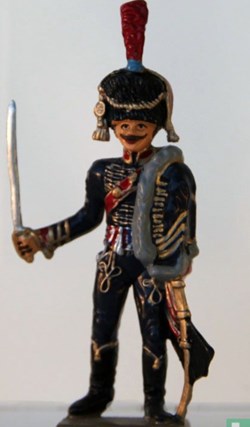 L'officier du 11 -ème régiment de hussard