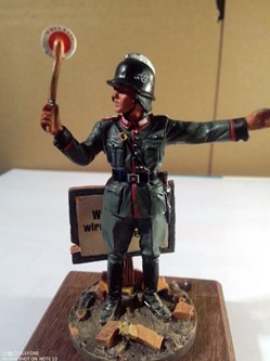 Pompier Allemand Feuerschutzpolizei, 1939