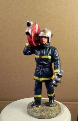 Pompier Tenue de Feu France Paris France 2003