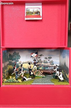 Le Général Bonaparte Au Pont D'Arcole 1796 Diorama