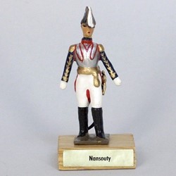 Général Nansouty sur socle bois