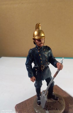 Pompier Anglais de Londres en 1890