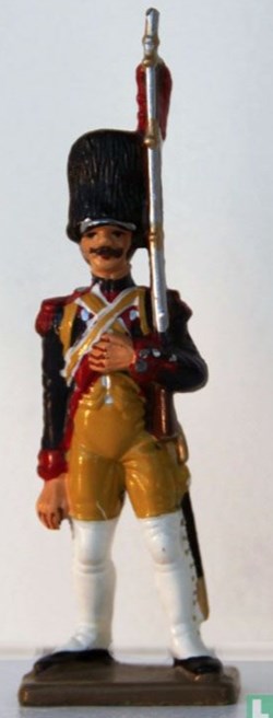 Le gendarme d'élite à pied en grande tenue de service 1801-1802