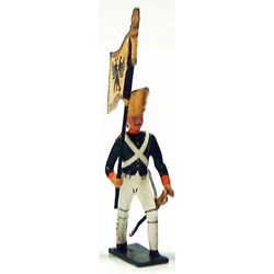 Drapeau des grenadiers russes (Régiment de la Garde Pavlovski) 1807