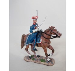 Officier Cosaque du régiment Krakus , armée impériale France 1812