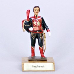Général de Beauharnais sur socle bois